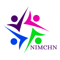 NIMCHHN logo. Four stylized figures in purple, pink, blue, and green, form a circular pattern.